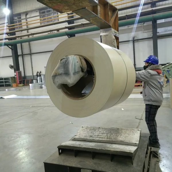 Boyuan Beige Coated Color Coated Aluminum Zinc Coating photo-3