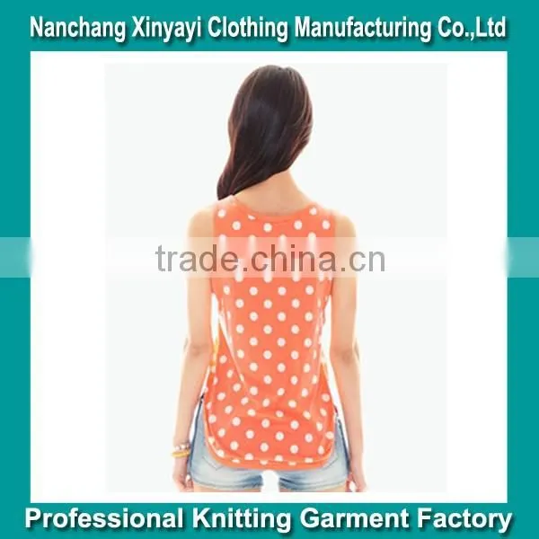 2015 Fashion Tank Top for Ladies/stringer Tank Top With Sport Style From China Supplier photo-3