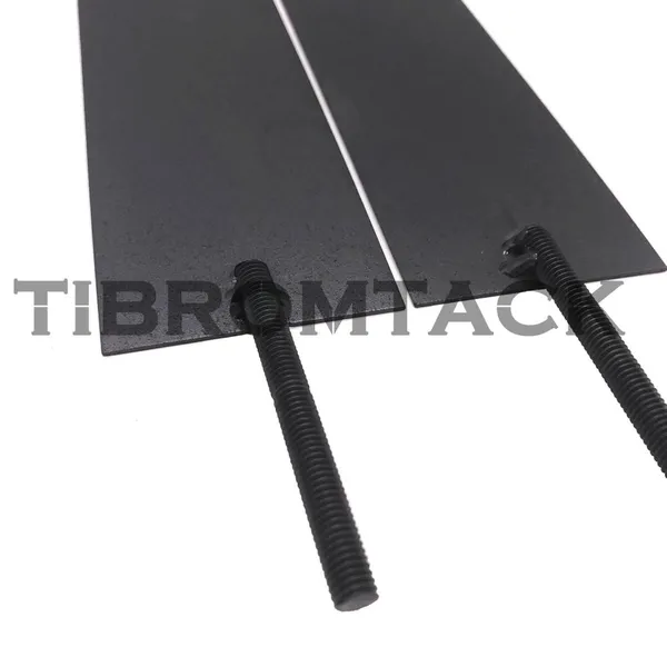 Titanium Anodes With M8 Screws 2PCS, MMO Ruthenium-Iridium Coated Titanium Anode Plates photo-4