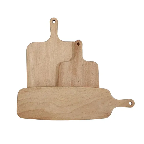 Kitchen Supplies Set Wooden Cheese Fruit Serving Platter photo-3