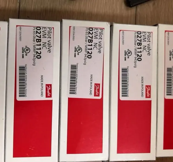 Supply, EVMNC; Danfoss Solenoid Valve 0271120 Normally Closed Type in Stock