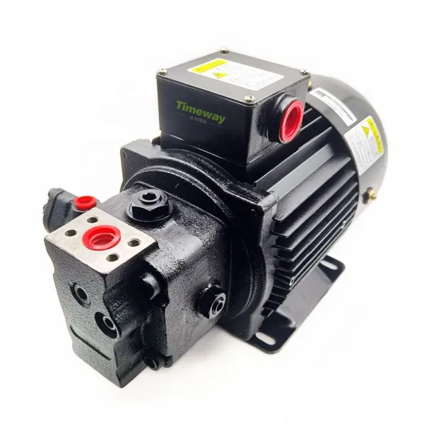 Hydraulic Pump Vane Pump Motor Unit UVN-1A-1A3-1.5-4-Q01-6063E Power 1.5KW IE3 Variable Volume Uni-pump photo-3
