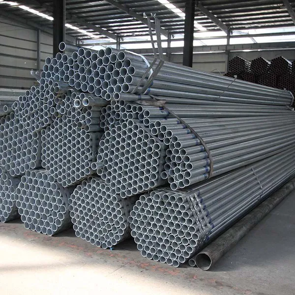 Tubería de acero redonda CHS galvanizada por inmersión en caliente HDG Fabricantes