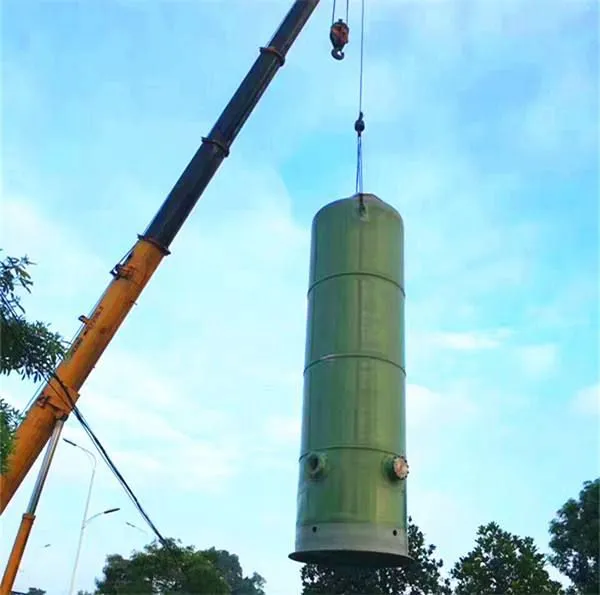 GRP Integrated Lifting Pump Station Sewage Rainwater Collection Factory Direct photo-2