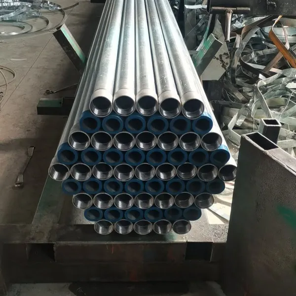 Pre-Galvanized Round Steel Pipe ASTM A53 Grade B GI Pipe 1/2