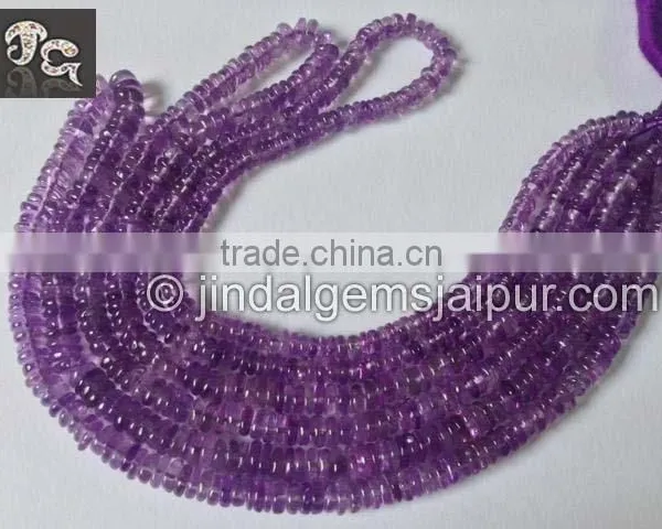 Wholesale Natural African Amethyst Smooth Tube Beads