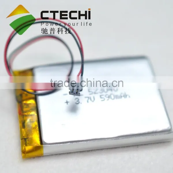 Rechargeable Polymer 523040 590mAh Battery photo-6