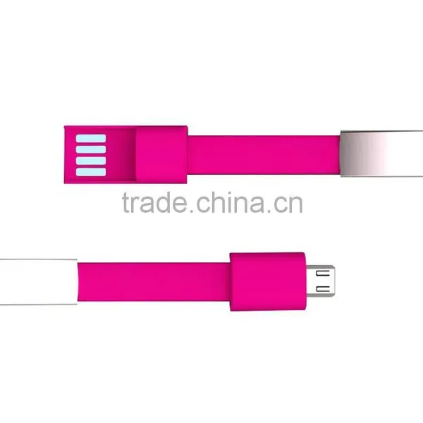 Popular Gift ! Flat Micro USB Charger Cable Bulk For Andoird Iphone photo-4