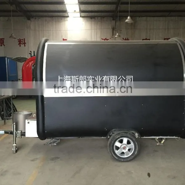 Black 2016 Big Wheels Carts to Sell Fast Food/food Van for Sale/fast Food Van for Sale Food Truck. photo-3