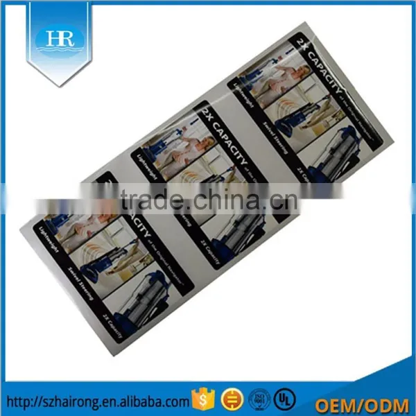 Glossy Waterproof Gold Embossed Foil Labels photo-4