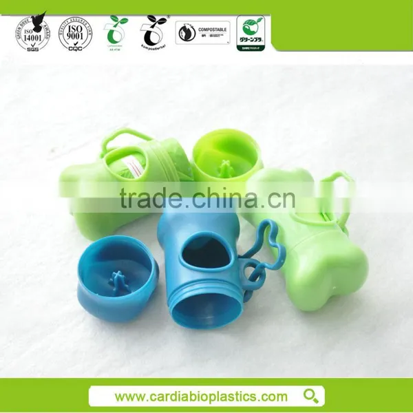 Eco Friendly Disposable Dog Shaped Poop Bag Dispenser