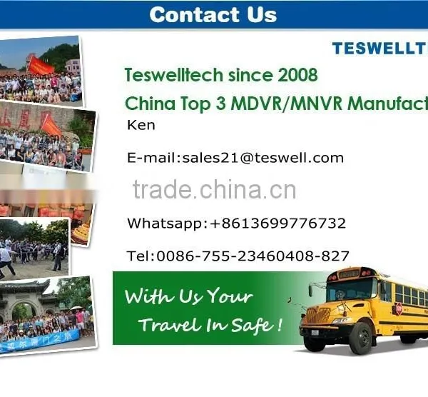 Teswelltech 2016 New Product 2x128GB 3g Gps Wifi SD Card Mini Mdvr photo-4