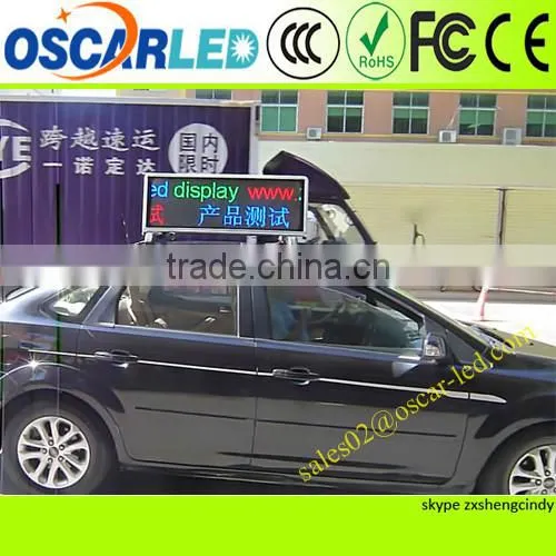 Express in Electronics Xxx Video Wireless Taxi Led Top Light Display Made in China photo-3
