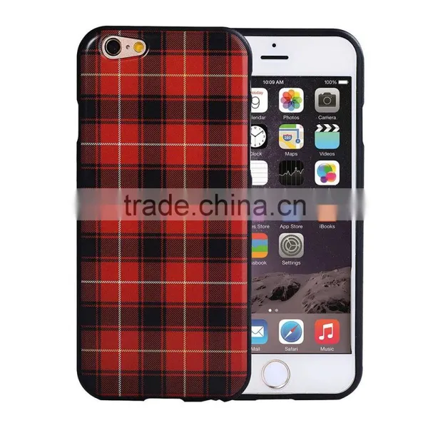 SLD Grid Graid England Style Shockproof Soft TPU Rubber Back Cover Case for Samsung S7 Edge S7 S6 Edge Plus S6 Edge S6 MT-5805 photo-4