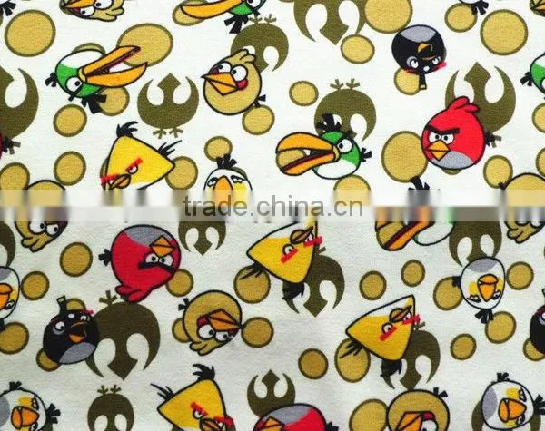 40s Cotton Spandex Printed Warm Keeper Fabric photo-3