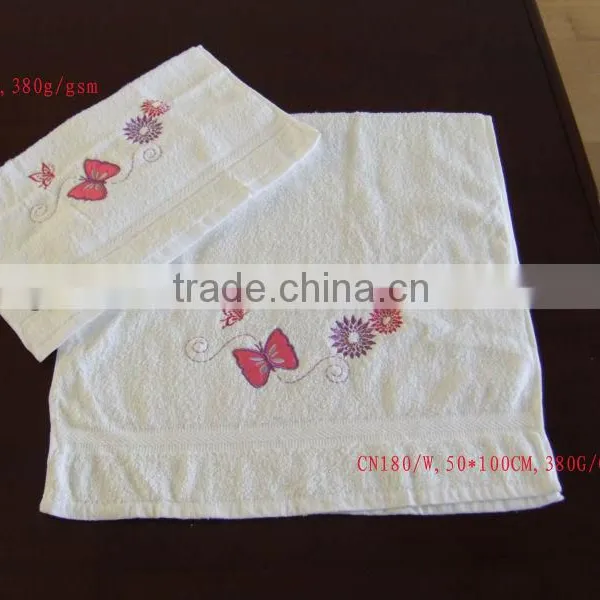 Butterfly Cotton Towel for Washing Face