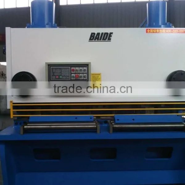 QC11Y Cutting Angle Adjustable Hydraulic Shearing Machine, CNC Plate Cutting Machine photo-2