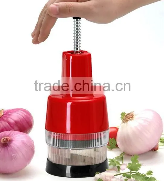 S/S+ABS+PS+PP 26*9.2*9.2 Plastic Kitchen Accessories New Best Carrot Chopper/small Tomato Paste Machine/ginger Onion Chopper photo-2