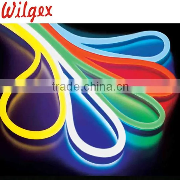 SMD2835 12v 24v 110v 220v Single Color Led Flexible Neon Strip Light photo-2