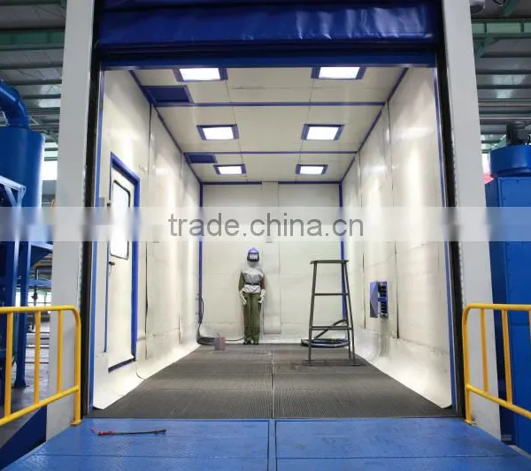 CE Certificated Sand Peening Booth /sandblasting Chamber photo-3