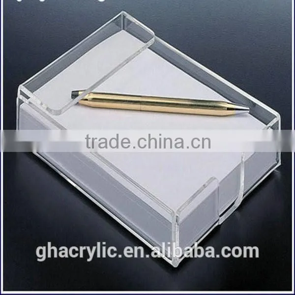GH-RZ607 High Rigidity Durable and Elegant Acrylic Rack for Office ,acrylic Pen Box photo-4