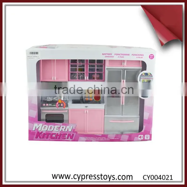 Battery Operated Furniture Kitchen Playset for Preschool Kids photo-5