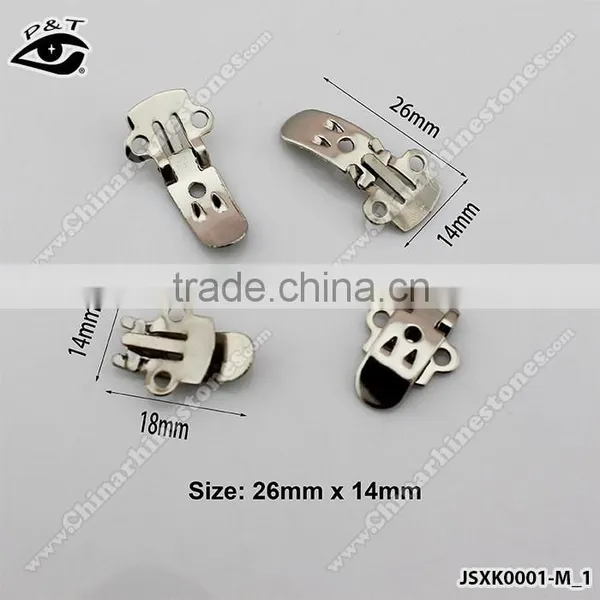 26x14MM Shoe Clips Decorative Shoe Clip Blank Clip Shoe Accessories photo-2