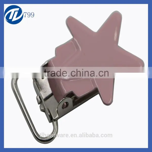 High Quality Purple Metal Clip for Clothing Accessories