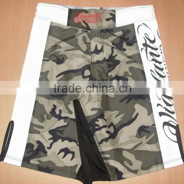 Custom Camo Sublimation Mma Fight Shorts Hot Sales