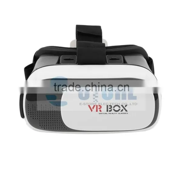 For 3.5 - 6.0 Inch Smartphone+Bluetooth Controller 1.0 Google Cardboard VR BOX II 2.0 Version VR Virtual Reality 3D Glasses Quality Choice photo-4