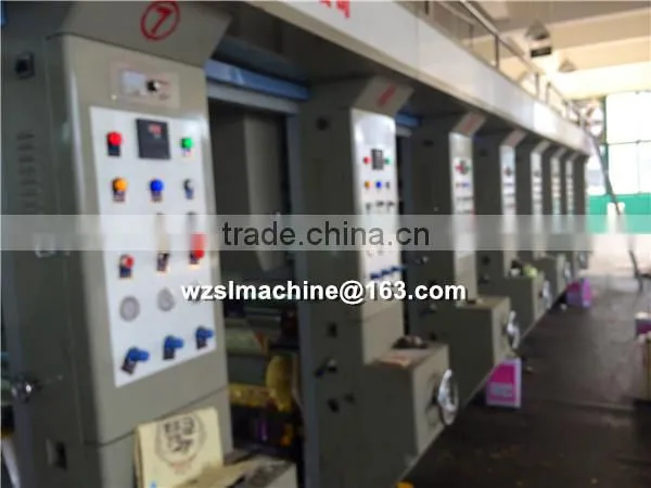 Automatic Computerized Color Register Rotogravure Printing Machine photo-2