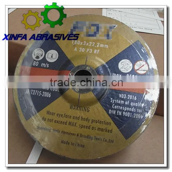 Metal Abrasive Cutting Grinding Wheel