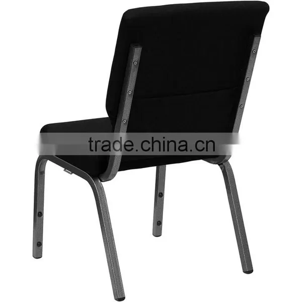 Wholesale Black Stackable Church Chairs UK BS58552 photo-4
