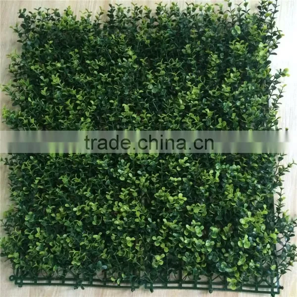 Hot Sale Garden Landscape Artificial Buxus Mat Plastic Topiary Hedge