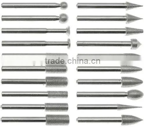 Yiyan Diamond Burr Diamond Coated Drill Bit Diamond Mounted Points photo-4