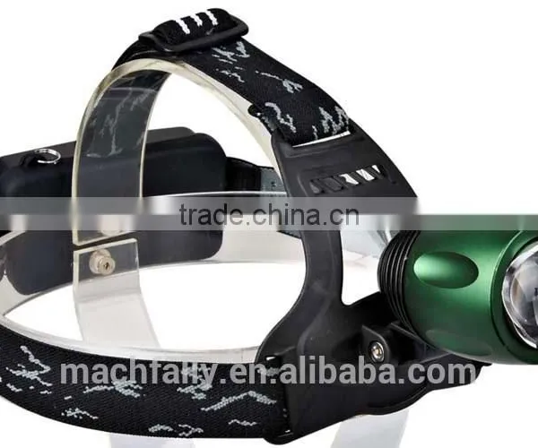 Machfally 2015 Best Selling 500 Lumen T6 Led Headlamp 10W High Power Camping Headlamp 3-Mode Zoom Headlamp photo-2