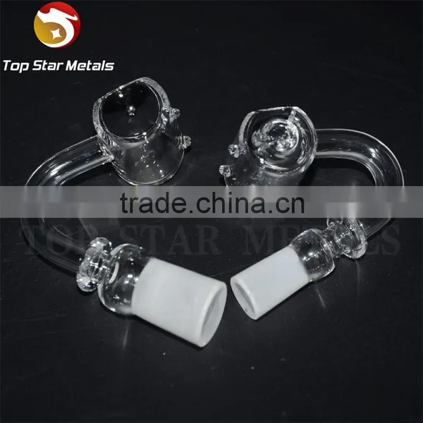 Domeless Dozer Quartz Nail Quartz Trough Domeless Nail Male and Female 10mm & 14mm or 18mm photo-4