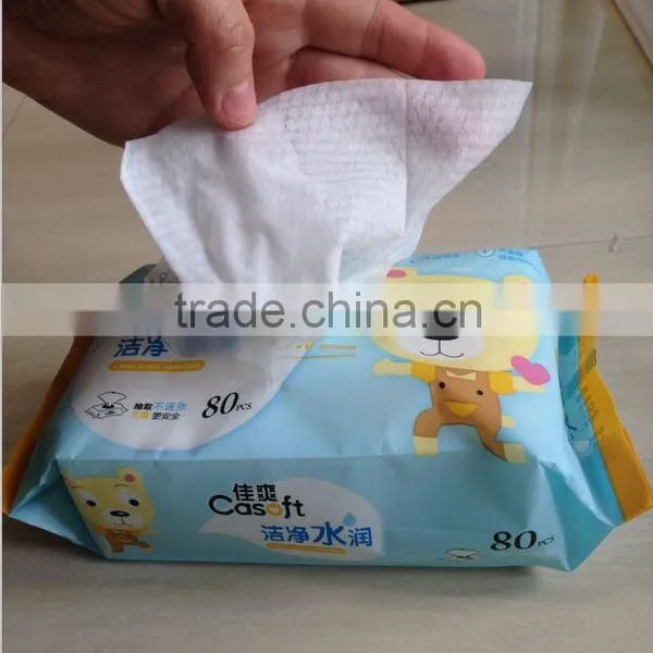Baby Face Cleansing Wet Wipes/cleansing Face Wipes/OEM Manufacturer China