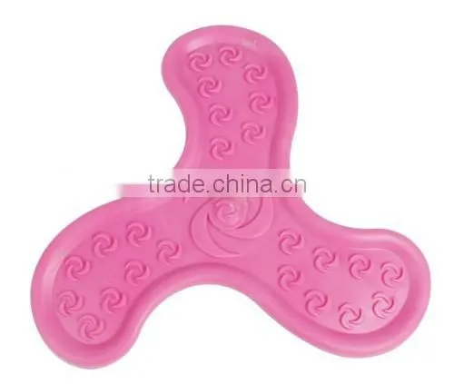Funny and Cute Dog TPR Frisbee Pet Training Toy Dart Shape photo-3