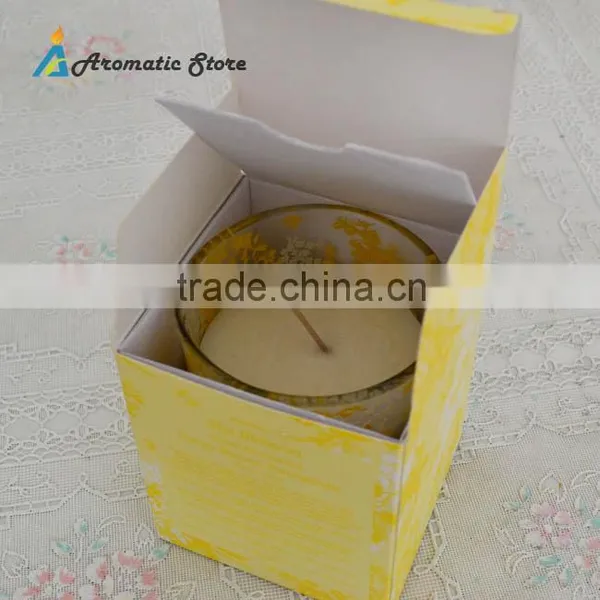 150g Ecological Scented Soy Candles in Painting Glass Jar Quality Choice photo-5