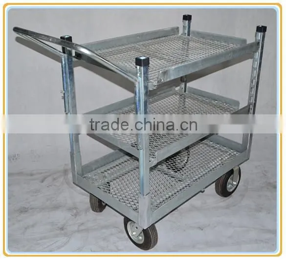 Foldable Cleaning Hand Trolley,plain Trolley, Utility Cart,wheelbarrow photo-2