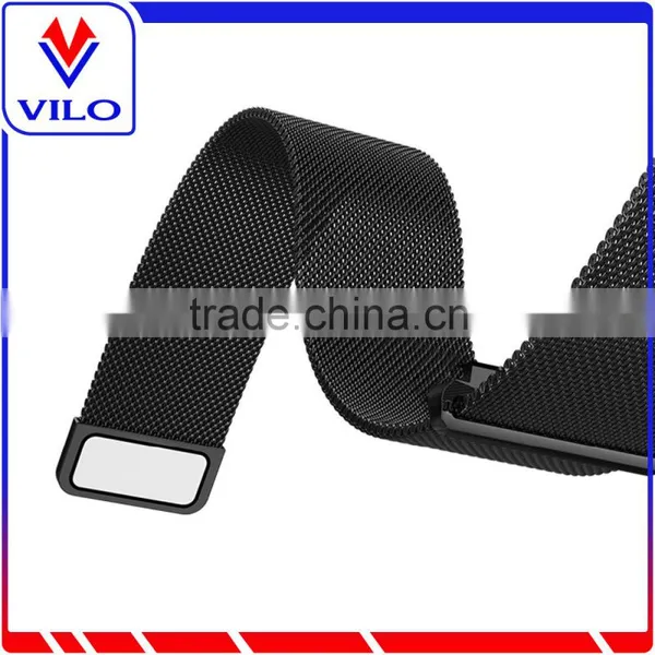 New Arrival Stainless Steel Milanese Magnetic Loop Watch Band for Fitbit Watch photo-5