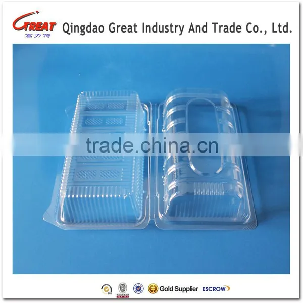 Food Bread Packaging Plastic Cake Box photo-2