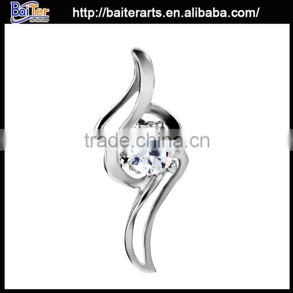 Custom Wholesale Jewelry 925 Sterling Silver Crystal Ball Pendants photo-4