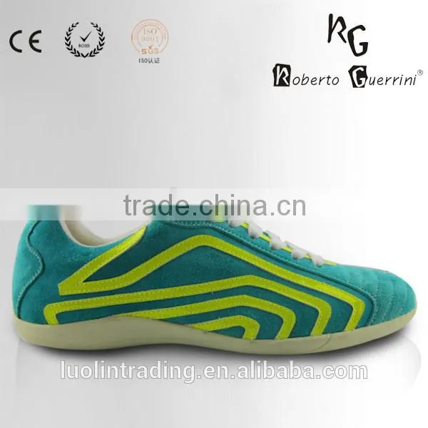 Suede Lace up Fashion Design Custom Casual Sport Shoes photo-2