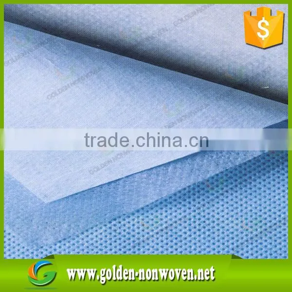 Non-toxic Sms Nonwoven Fabric,nape Cover Raw Material, Disposable Sms Surgical Gown Fabrics Sms Non-woven Fabric Factory photo-5