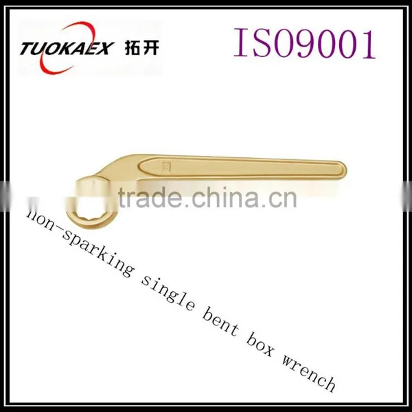 Non-sparking Single Box Bent Wrench Al-Cu or Be-Br Material
