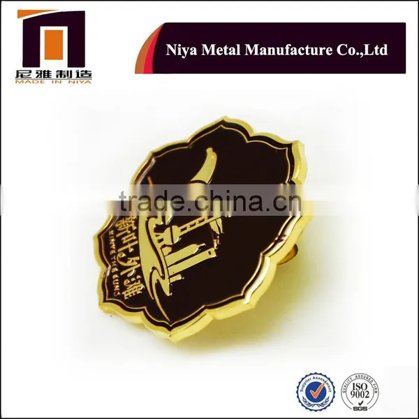 Personalised Enamel Cheap Gold Plating Souveir Lapel Pins photo-5
