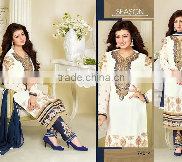 LATEST EXCLUSIVELY DESIGNER STRAIGHT CUT SALWAR photo-6