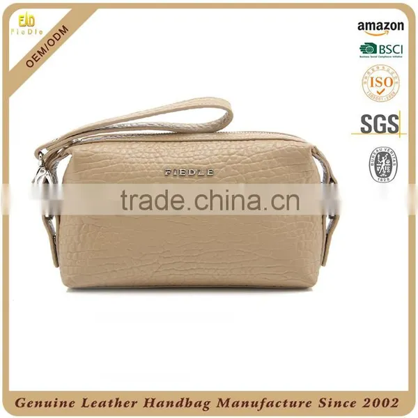 Guangzhou Custom 100% Cowhide Yak Leather Men Clutch Bag Men Leather Wallet OEM Wholesale Leather Clutch Bag for Men photo-5